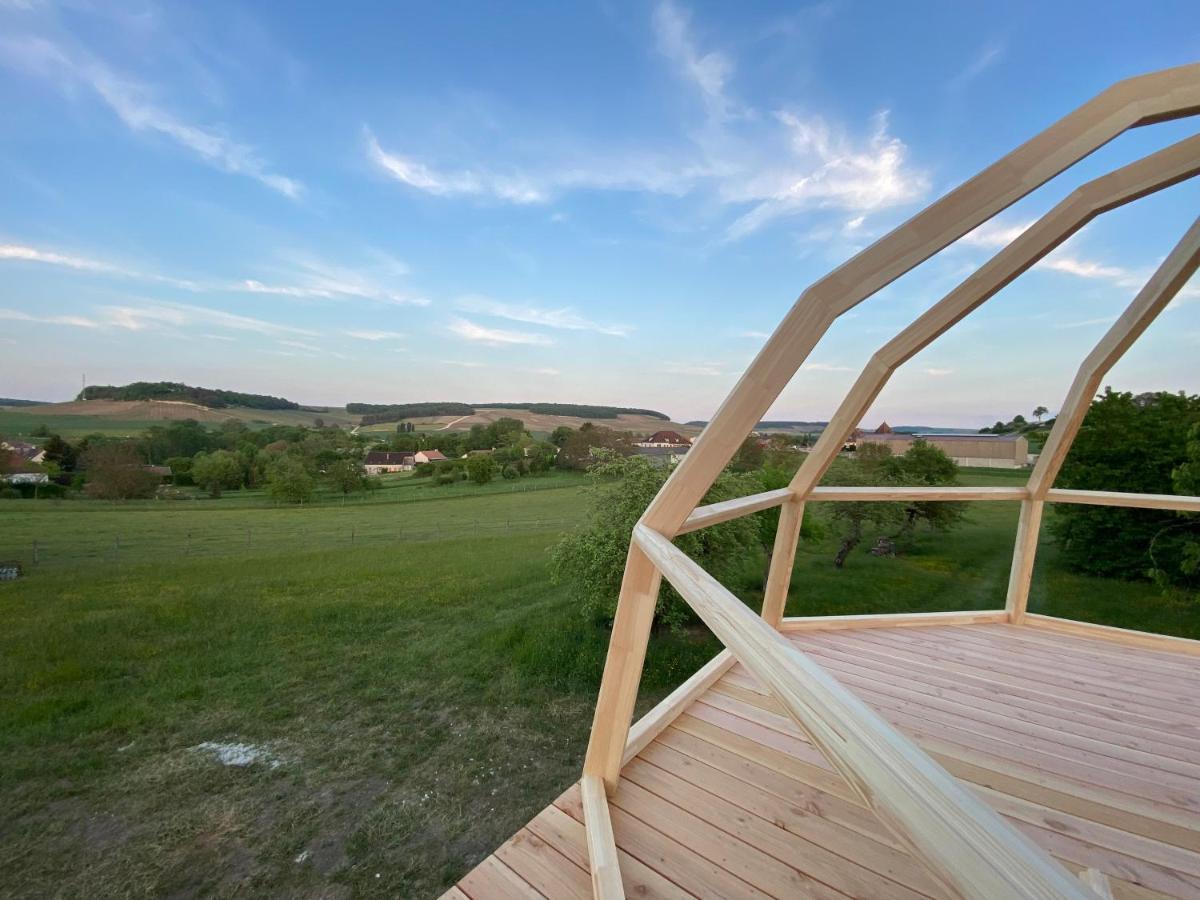 Villa Nuit'S Feerique En Champagne Meurville Exterior foto