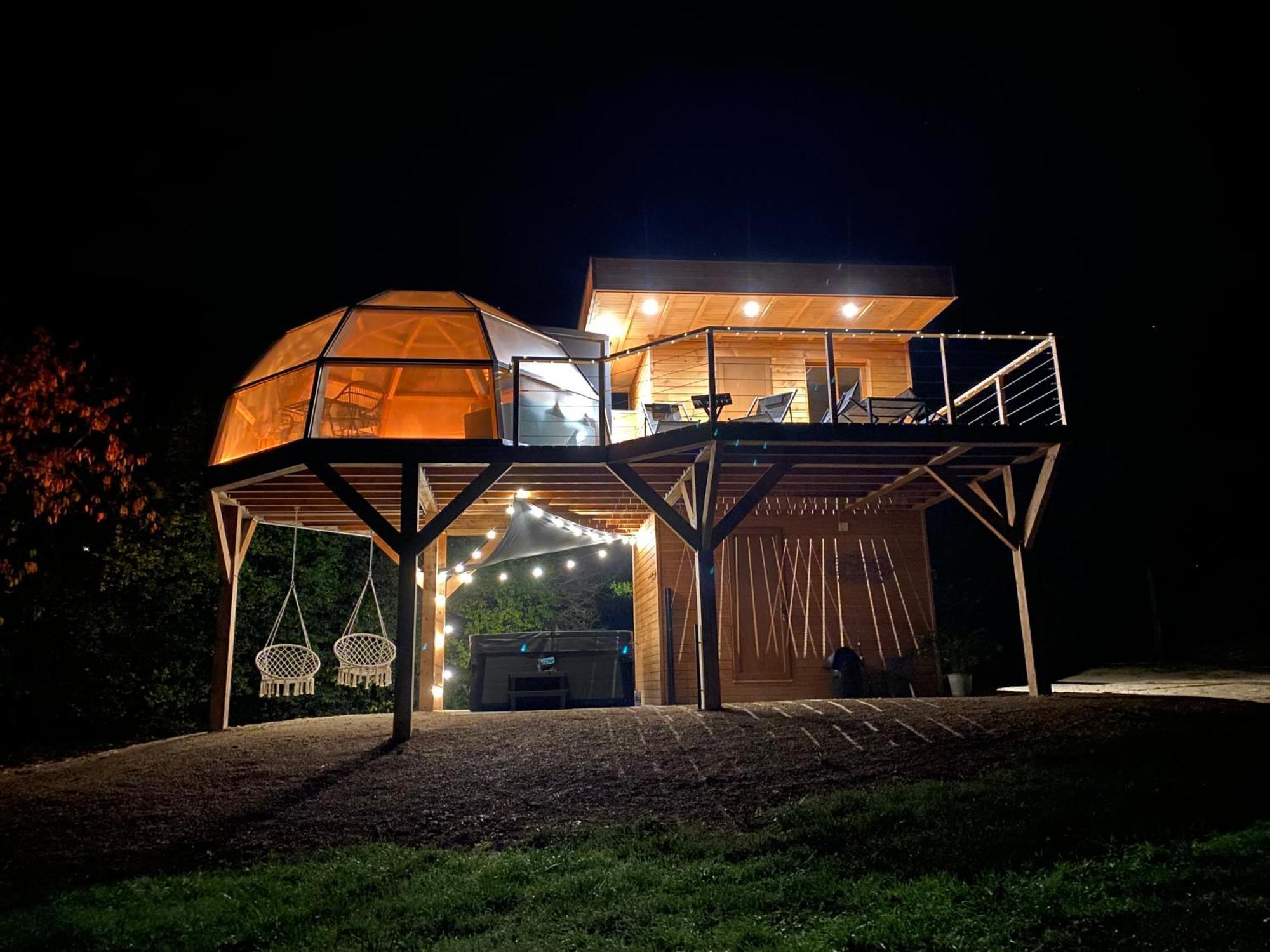 Villa Nuit'S Feerique En Champagne Meurville Exterior foto